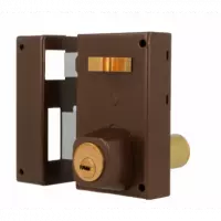 Cerradura 75-65 Marron Izquierda
