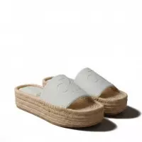 Ebeth - Chanclas de Cuña Tipo Alpargatas  CALVIN KLEIN