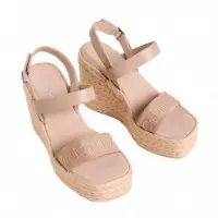 Elisabeth - Sandalias de Cuña Tipo Alpargatas  CALVIN KLEIN