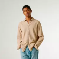 Camisa Teñida en Prenda Fit Regular  PEPE JEANS