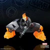 Figura Ghost Rider con Vehículo 85TH Anniversary Marvel Legends 15 Cm  HASBRO
