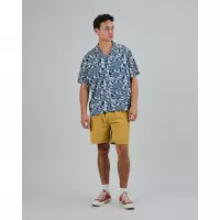 Camisas Camisa BRAVA FABRICS Aloha Sombrillas Azul