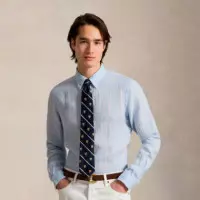 Camisa de Lino con Rayas Custom Fit  RALPH LAUREN