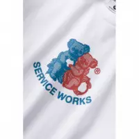 Camisetas Hombre Camiseta SERVICE WORKS Family Fruit White