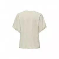ONLY Camiseta Blanca 15339887-BIRCH