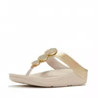 Sandalias Halo Bead-circle Metallic Toe-post  FITFLOP