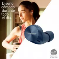 Auriculares BLUETOOTH TECHNICS EAH-AZ60M2ES con Cancelación de Ruido Azul