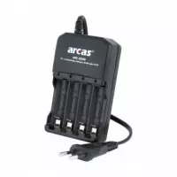 Cargador Baterías 1-4 AAA/AA NI-MH