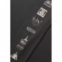 Camisetas Hombre Camiseta SERVICE WORKS Bootleg Charcoal