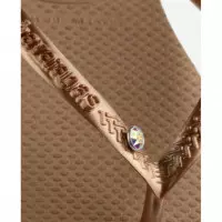 Calzado Sandalias HAVAIANAS Slim Crystal Sw II Rosa Oro