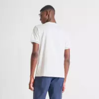 Camiseta Regular Fit de Punto de Algodón con Logotipo  ANTONY MORATO