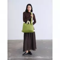 OLEND Bolsos Bolso Mochila ölend Ona Soft Bag Matcha + Vainilla