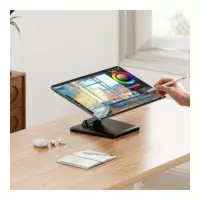 Soporte Sobremesa AISENS Monitor/pos 10" - 27" Inclinable Black