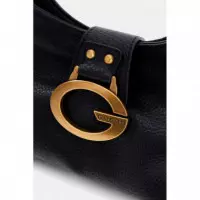 Camden Large Shoulder Bag Black  GUESS