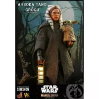 Figura Ahsoka Tano & Grogu Star Wars The Mandalorian 1/6  HOT TOYS
