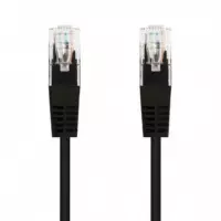Cable de Red CAT.6 Utp 0.5M NANOCABLE Black
