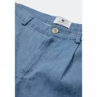 Bermudas Shorts ANERKJENDT Akjan Chambray Medium Blue Denim