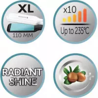 235 °C – S8550 – Plancha de Pelo Cerámica XL Shine Therapy – Remington - XPS8550