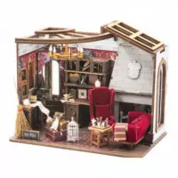 Maqueta Sala común de Griffindor Harry Potter