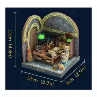 Maqueta Clase de pociones Harry Potter