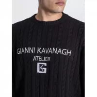 Jersey punto Gianni Kavanagh negro