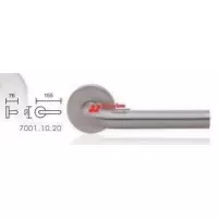 Juego De Manillas Con Roseta Inox - Modelo 7001