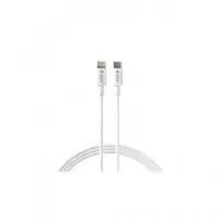 DEVIA Cargador Red Tipo C + Cable Datos Lightning Blanco 20W,3-9-12V.