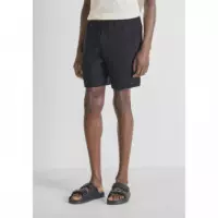 Pantalón Corto Relaxed Fit «nairobi» de Algodón de Tacto Suave con Efecto Waffle de ANTONY MORATO