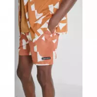Bañador Regular Fit de Tejido con Estampado Geométrico de ANTONY MORATO