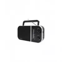 Radio Portátil SYTECH SY1677NG Am/fm, Pilas y Red, Negro
