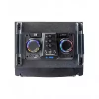 Sistema de Sonorización DJ LTC PARTY BOXx410, USB, Bluetooth, Luces RGB, 850W Negro