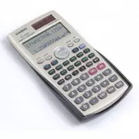 CASIO FC-200V Calculadora Financiera Profesional – Interés Compuesto, Flujo de Caja, Amortización, Estadísticas, Batería Solar