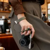 PGYTECH Correa Muñeca Slim Camara Vintage Verde