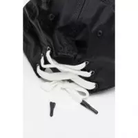 Klj Lace Up Nylon Cap Black  KARL LAGERFELD