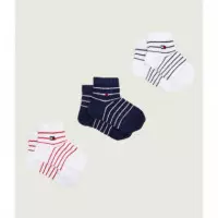 Th Baby Sock 3P Giftbox Breton Sand  TOMMY HILFIGER