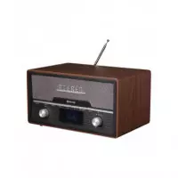 Radio Denver MDA-525DW de Madera Oscura con Bluetooth y DAB+