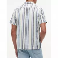 TOMMY HILFIGER - STRUCTURE MULTI STP SS SHIRT - 0A4 - F|MW0MW43329/0A4