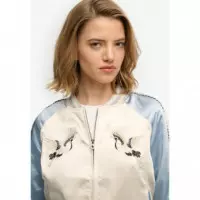 SUPERDRY Chaquetas Mujer Suikajan Embroidered Bomber W5012091A-TEB