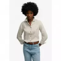 SUPERDRY Camisas Mujer Premium Linen Slim Shirt W4010587A-1LC