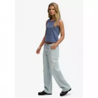 SUPERDRY Pantalones Mujer Mid Rise Wide Leg Jean W7011267A-08H