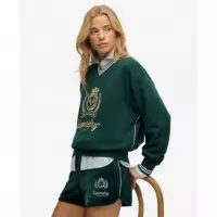 SUPERDRY Sudaderas Mujer Country Club Loose V Sweat W2012589A-8UM