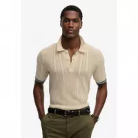 SUPERDRY Polos Hombre Knitted Texture S/ S Polo M1110458A-1LG