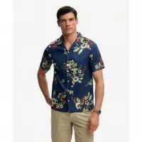 SUPERDRY Camisas Hombre Hawaiian Print S/s Shirt M4011128A-J9S