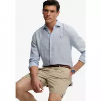 SUPERDRY Pantalones Cortos Hombre Premium Regular Chino Short M7110486A-9CK