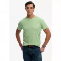 SUPERDRY Camiseta Hombre Cotton Classic Linen Pkt Tee M1012371A-K5A