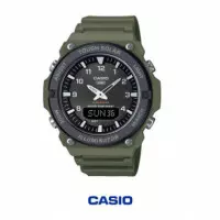 CASIO AQ-S820W-3B Reloj Analógico-digital Solar Unisex – Tough Solar, Hora Mundial y Wr 100 M