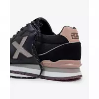 MUNICH Zapatillas Clasicas Mujer Negro Dorado