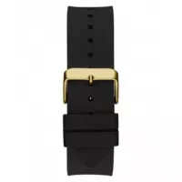 Reloj Badge C/silicona Negra  GUESS