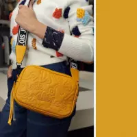 Bolso-bandolera Vancouver Amarillo  LOIS