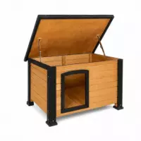 Caseta de Perro Madera Serie Akita DONNA GARDEN